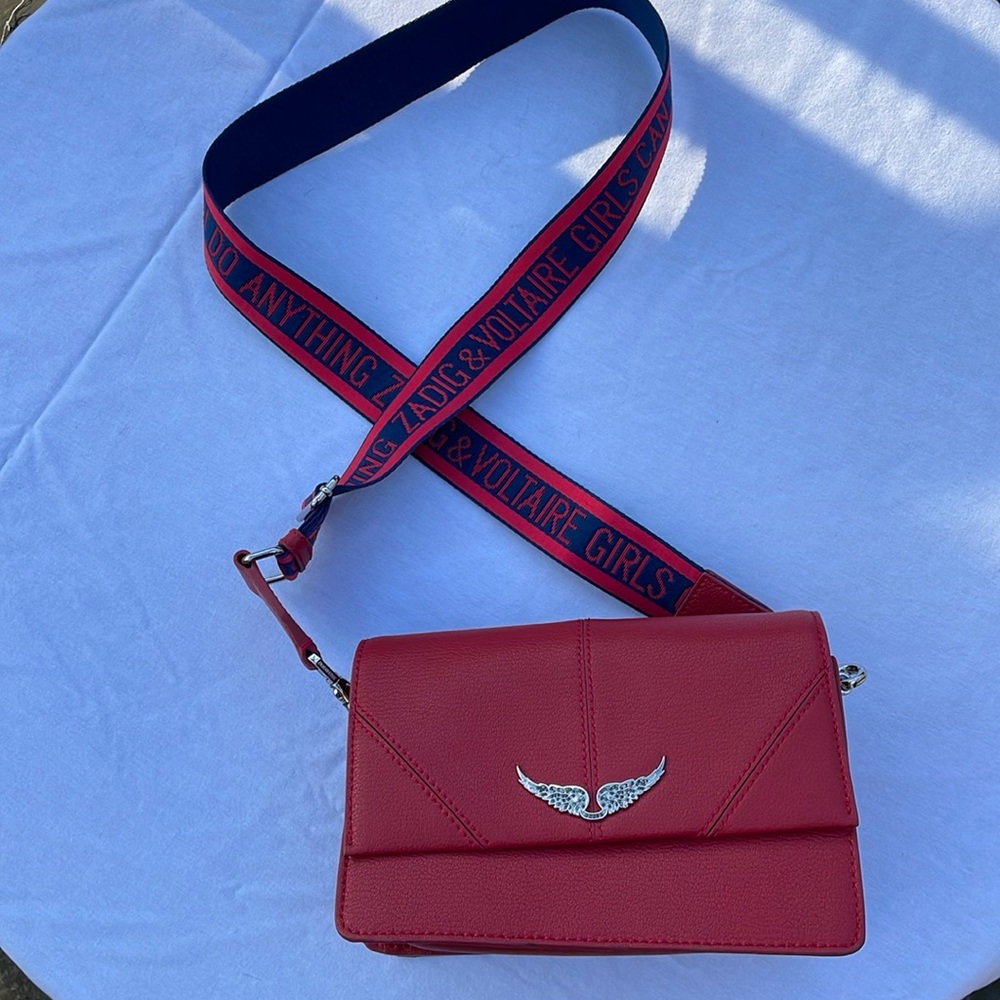 Zadig & Voltaire wings, leather Crossbody